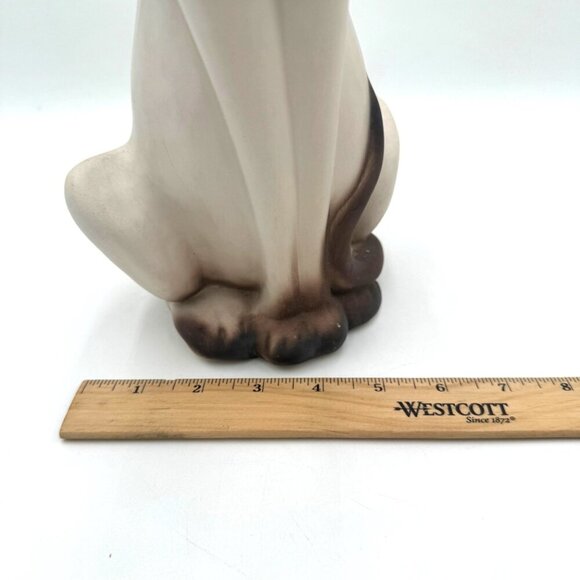 Anthony Freeman McFarlin Pottery VTG 1958 Siamese Cat figurine read - Picture 12 of 14